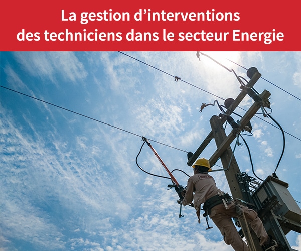 gestion d'interventions distribution d'énergie - praxedo