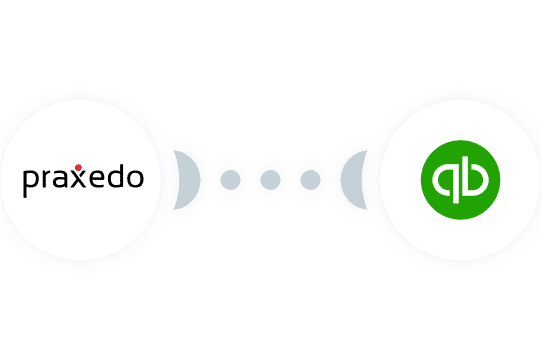 Le logiciel de comptabilité et de facturation en ligne QuickBooks s’interface très facilement avec la solution de gestion d’interventions Praxedo.