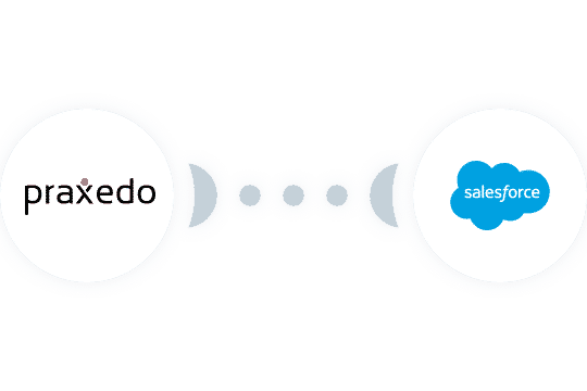 Praxedo est parfaitement adapté aux entreprises comme la vôtre qui utilisent la suite Salesforce et souhaitent étendre l'utilisation de ses deux interfaces à ses collaborateurs nomades (techniciens d’intervention, auditeurs/inspecteurs…).