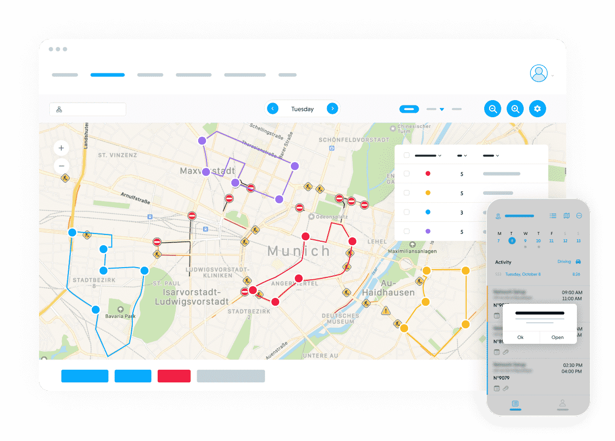 Einsatz- und Tourenplanung