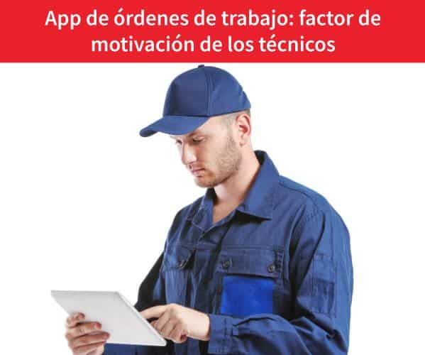 App de órdenes de trabajo